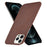 Crocodile Texture PU Leather Coated Plastic Phone Case for iPhone 12 Pro Max - Brown - 2