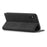 LC.IMEEKE Leather Wallet Stand Strong Magnetic Phone Protective Shell for iPhone XS Max - Black - 5