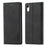 LC.IMEEKE TPU + PU Leather Strong Magnetic Phone Protective Shell for iPhone XR - Black - 3