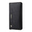CMAI2 PU Leather Phone Cover Case with Card Holder for iPhone 12 Pro Max - Black - 1