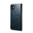 Leisure Style Waxy Crazy Horse Texture Phone Leather Cover Shell with Stand and Wallet for iPhone 12 mini - Blue - 3