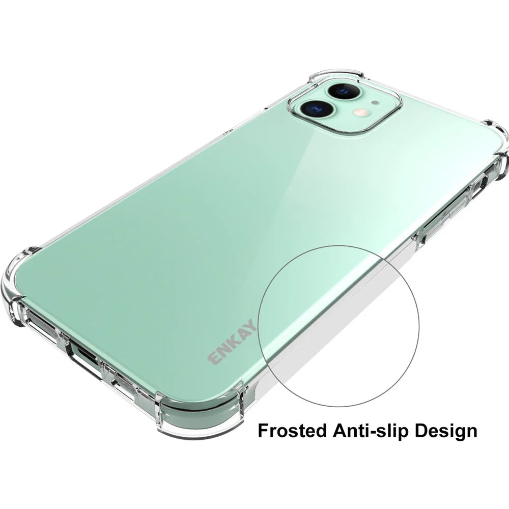 ENKAY HAT PRINCE ENK-PC049 Shockproof Clear TPU Case for iPhone 12 mini 5.4 inch - 4