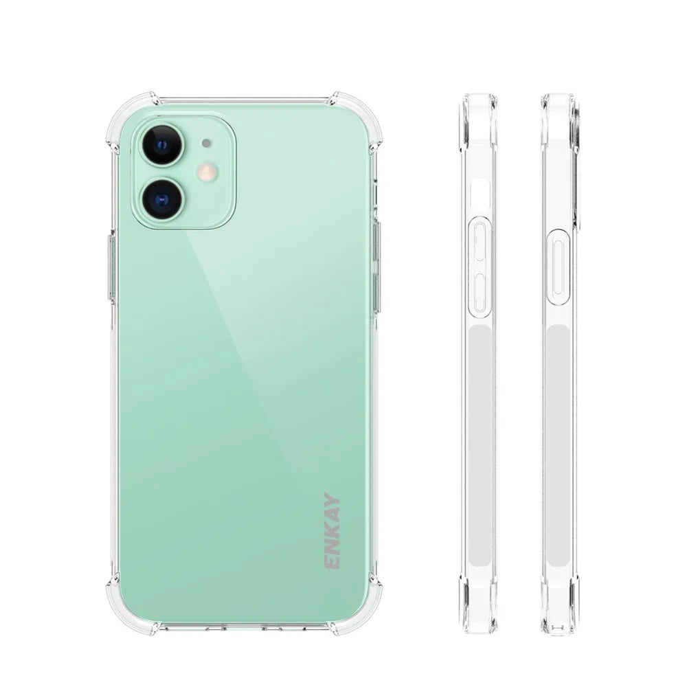 ENKAY HAT PRINCE ENK-PC049 Shockproof Clear TPU Case for iPhone 12 mini 5.4 inch - 6