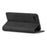 LC.IMEEKE Strong Auto-Absorbed Business Style Leather Phone Cover Shell for iPhone 7/8/SE (2020)/SE (2022) - Black - 4