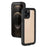 REDPEPPER Dot+ Series Transparent Back IP68 Waterproof PC+TPU Phone Case for iPhone 12 Pro - Black - 1