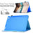 Pattern Printing Leather Shell for iPad Air (2013)/Air 2/iPad 9.7-inch (2017)/(2018) Card Holder Stand Case - Beach - 3
