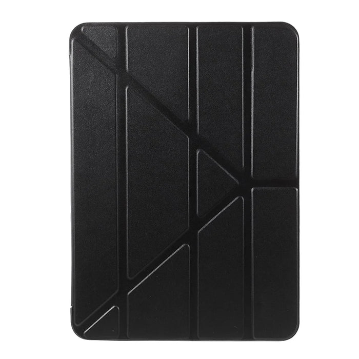 Origami Stand Smart Leather Shell Case for iPad Air 11 (2026) / (2025) / (2024) / Air (2022) / (2020) - Black - 1