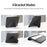 Tri-Fold Stand TPU + Leather Tablet Cover for iPad Air 11 (2026) / (2025) / (2024) / Pro 11 (2018)//Air (2022) / Air (2020) - Black - 3