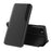 For iPhone SE (2020) / SE (2022) / 7 / 8 Phone Case Folio Flip PU Leather Stand Cover - Black - 1