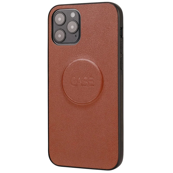 PU Leather Wallet Cell Phone Shelf Cover with Detachable Inner TPU Case for iPhone 12 Pro / iPhone 12 - Brown - 6