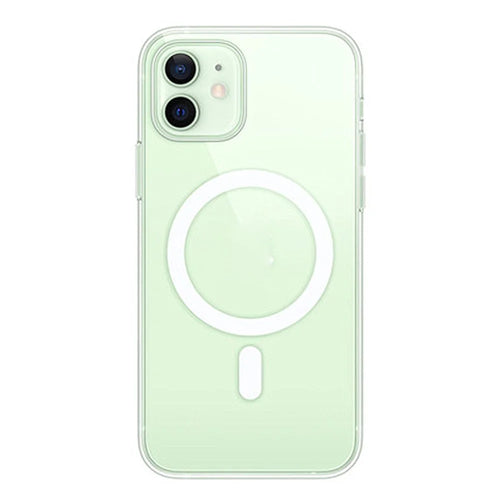 Transparent Magnetic Cover for iPhone 11 Pro 5.8 inch TPU+PC Hybrid Case - 1