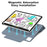 Hard PC + PU Leather Tablet Cover Shell with Magnetic Buckle for iPad Pro 12.9 (2022) / (2021) / (2018) / (2020) - Purple - 2