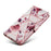 For iPhone 12 mini Marbel Pattern Lacquered Leather Protection Case - Light Pink - 2