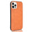 PU Leather Coated PC + TPU Hybrid Case for iPhone 12 Pro Max - Brown - 3
