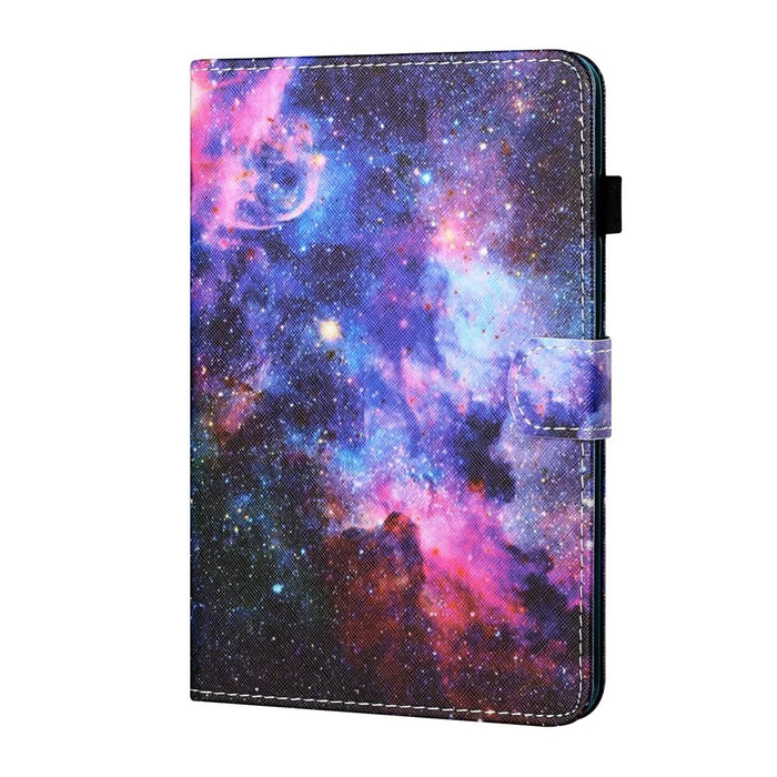 Pattern Printing Leather Stand Tablet Cover Shell for iPad 10.2 (2021)/(2020)/(2019)/iPad Air 10.5 inch (2019) - The Milky Way - 2