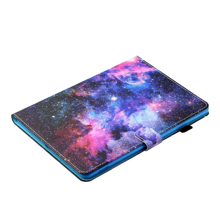 Pattern Printing Leather Stand Tablet Cover Shell for iPad 10.2 (2021)/(2020)/(2019)/iPad Air 10.5 inch (2019) - The Milky Way - 4