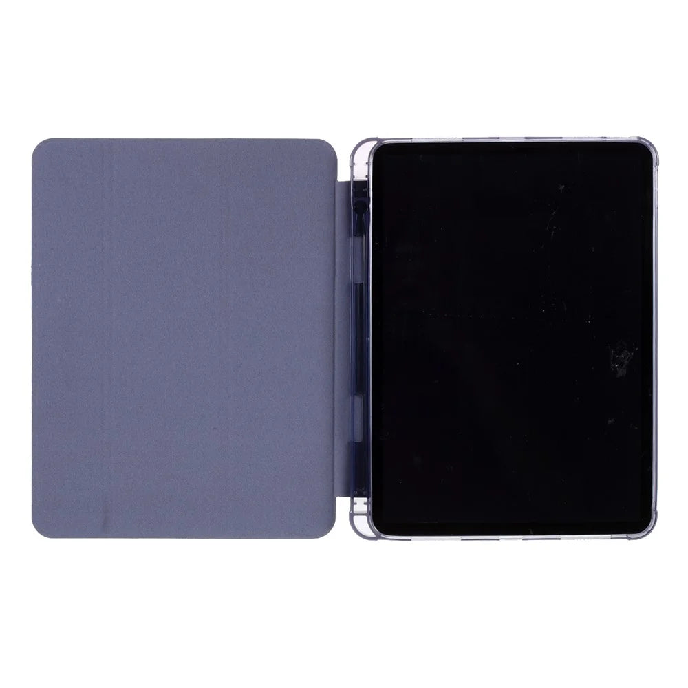 Matte Leather + TPU Tablet Case Tri-Fold Tablet Cover Shell for iPad Air 11 (2026) / (2025) / (2024) / Air (2022) / (2020) - Purple - 6
