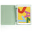 Tri-fold Leather Stand Tablet Case Cover Shell for iPad 10.2 (2020) / iPad 8th Gen / iPad (8th generation) - Green - 4