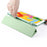 Tri-fold Leather Stand Tablet Case Cover Shell for iPad 10.2 (2020) / iPad 8th Gen / iPad (8th generation) - Green - 5