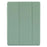Auto-Sleep-and-Wake Function Leather Cover + Transparent TPU Inner Case with Pen Slot for iPad Pro 12.9 (2022) / (2021) / (2020) - Light Green - 2