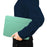 Auto-Sleep-and-Wake Function Leather Cover + Transparent TPU Inner Case with Pen Slot for iPad Pro 12.9 (2022) / (2021) / (2020) - Light Green - 5