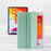 Transparent TPU + PU Leather Cover Case with Pen Slot for iPad 10.2 (2020) - Light Green - 1