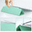 Transparent TPU + PU Leather Cover Case with Pen Slot for iPad 10.2 (2020) - Light Green - 4