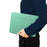 Transparent TPU + PU Leather Cover Case with Pen Slot for iPad 10.2 (2020) - Light Green - 6