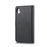 DG.MING Split Leather Wallet Cover for iPhone XR 6.1-inch, Stand Feature Detachable 2-in-1 Flip Case - Black - 3