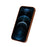 QIALINO For iPhone 12 Pro Max 6.7 inch Top Layer Cowhide Leather Magnetic Phone Case, Support Wireless Charging - Coffee - 4