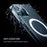 Clear Acrylic+TPU Phone Case Compatible with MagSafe for iPhone 12 Pro Max - 5