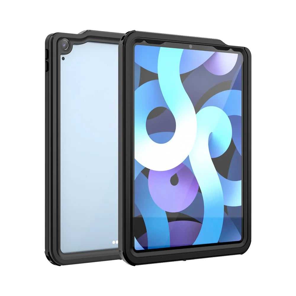 IP68 Dual Protection Waterproof Case Transparent Back Shell for iPad Air (2020) / Air (2022) - 2