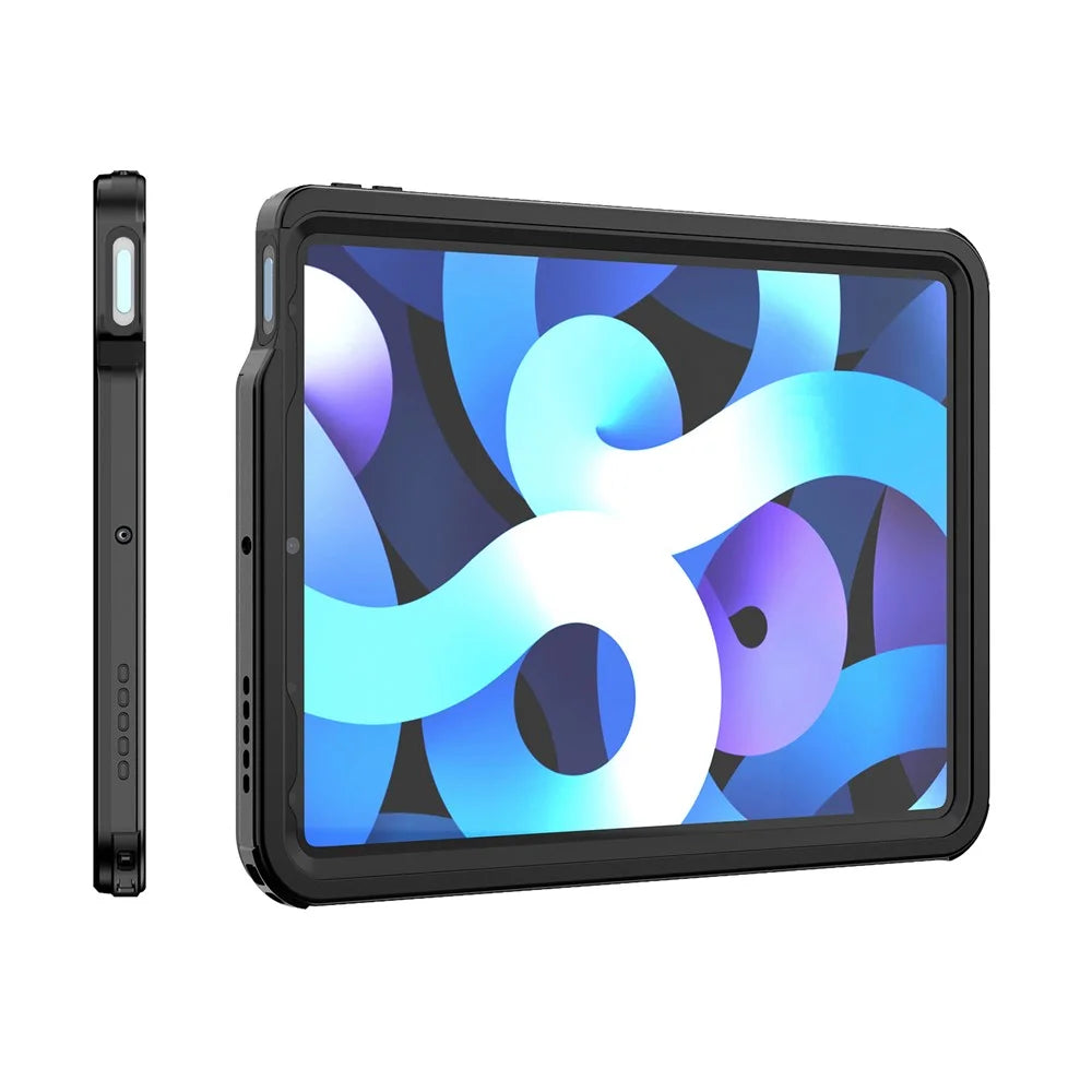 IP68 Dual Protection Waterproof Case Transparent Back Shell for iPad Air (2020) / Air (2022) - 3
