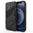 Shockproof PC + TPU Hybrid Phone Case Back Cover with Kickstand for iPhone 11 6.1 inch - Black - 1