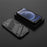 Shockproof PC + TPU Hybrid Phone Case Back Cover with Kickstand for iPhone 11 6.1 inch - Black - 3