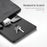 DUX DUCIS Domo Series Leather Cover for iPad Pro 12.9 (2022)/(2021)/(2020) Tri-Fold Stand Tablet Case - Black - 4