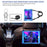 360 Degree Swivel Kickstand Design PC + Silicone Hybrid Tablet Case with Shoulder Strap for iPad 10.2 (2020)/ (2021) / iPad 10.2 (2019) - Drak Blue+Blue - 5