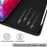 Stable Tri-fold Stand Stand Leather Tablet Cover Smart Case Shell with Pen Slot for iPad Pro 11-inch (2021) - Black - 3