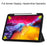 Stable Tri-fold Stand Stand Leather Tablet Cover Smart Case Shell with Pen Slot for iPad Pro 11-inch (2021) - Black - 6