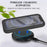 PC+TPU Full-Coverage Protection Case with PET Screen Protector for iPhone 12 mini - Black - 4