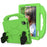 Foldable Thumb Kickstand Shockproof EVA Tablet Case with Handle for iPad mini (2024) / mini (2021) - Green - 1