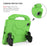 Foldable Thumb Kickstand Shockproof EVA Tablet Case with Handle for iPad mini (2024) / mini (2021) - Green - 5