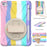 Revolving Kickstand Design Tablet Cover + Strap with Colorful Rainbow Pattern Design for iPad mini 4/(2019) 7.9 inch - Colorful/Pink - 2