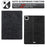 Leather Tablet Shell Stand for iPad Air 11 (2026) / (2025) / (2024) / Air (2020) / Air (2022) / Pro 11-inch (2022) / (2021) / (2020) - Black - 3