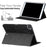 Leather Tablet Shell Stand for iPad Air 11 (2026) / (2025) / (2024) / Air (2020) / Air (2022) / Pro 11-inch (2022) / (2021) / (2020) - Black - 4