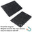 Leather Tablet Shell Stand for iPad Air 11 (2026) / (2025) / (2024) / Air (2020) / Air (2022) / Pro 11-inch (2022) / (2021) / (2020) - Black - 6