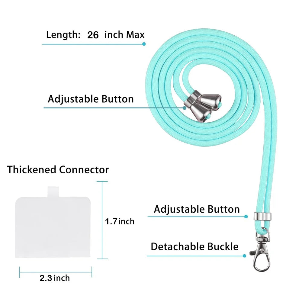 2.0mm IMD Electroplating Marble Pattern Splicing TPU Phone Case with Lanyard for iPhone 7 4.7 inch/8 4.7 inch/SE (2020)/SE (2022) - Green - 6