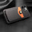 QIALINO Business Style Leather + TPU Card Holder Phone Case for iPhone 12 Pro Max - 7
