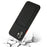 Flexible TPU Phone Case Cover with Card Slot for iPhone 12 mini - Black - 3