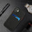 Flexible TPU Phone Case Cover with Card Slot for iPhone 12 mini - Black - 6